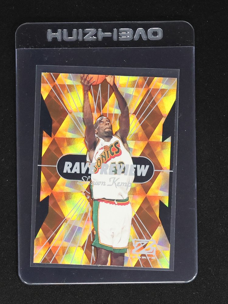 1997 Skybox Z-Force #5 Shawn Kemp Rave Reviews — front