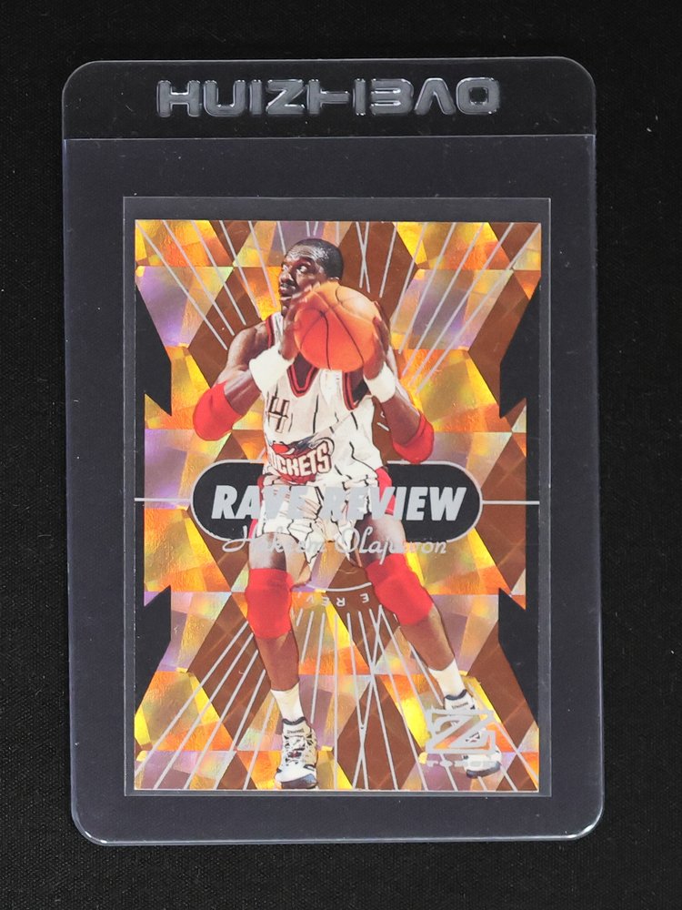1994-95 Skybox Emotion Ntense #8 Hakeem Olajuwon — front