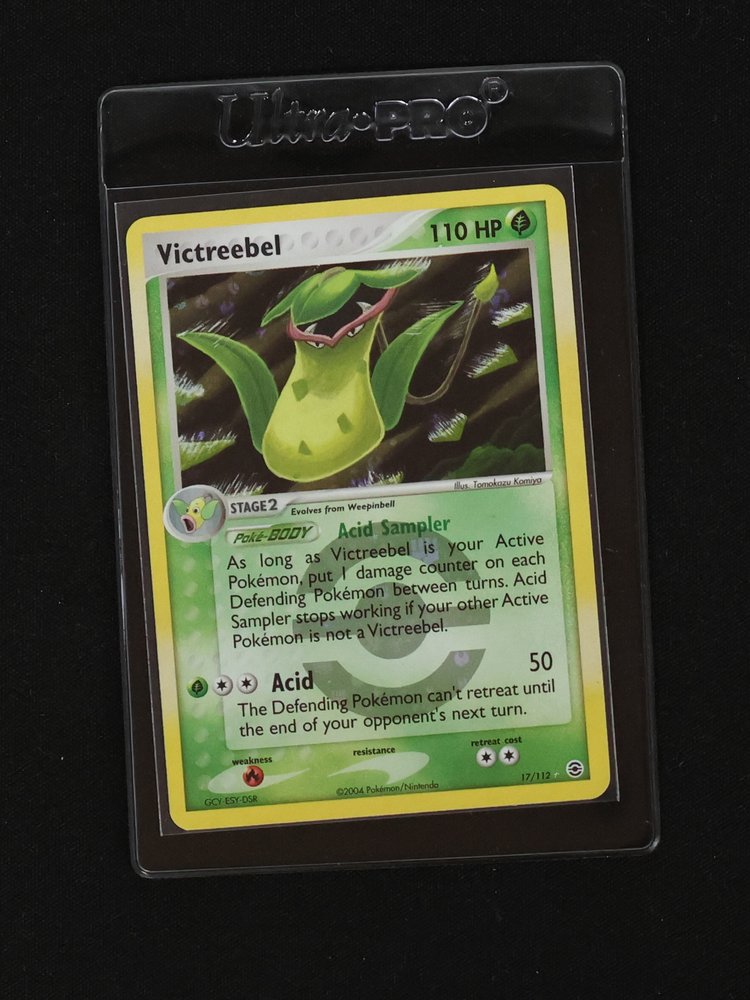 2004 Pokémon EX FireRed & LeafGreen #17 Victreebel — front