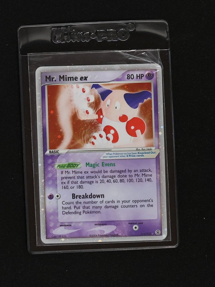 2004 Pokémon FireRed & LeafGreen #111 Mr. Mime ex — front