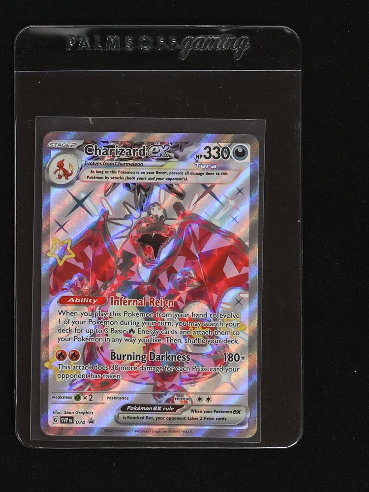 2024 Pokémon Black Star Promo Charizard EX #074 — front