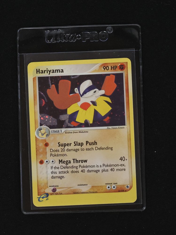 2003 Pokemon #8 Hariyama — front