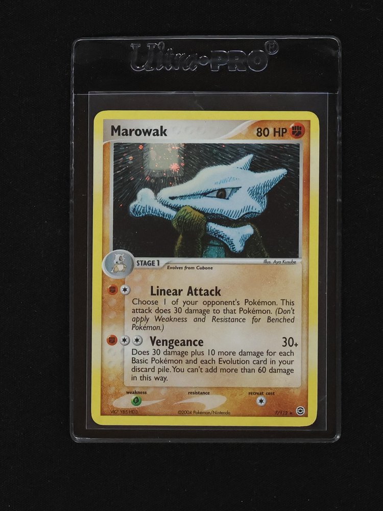 2004 Pokémon FireRed & LeafGreen #7 Marowak — front