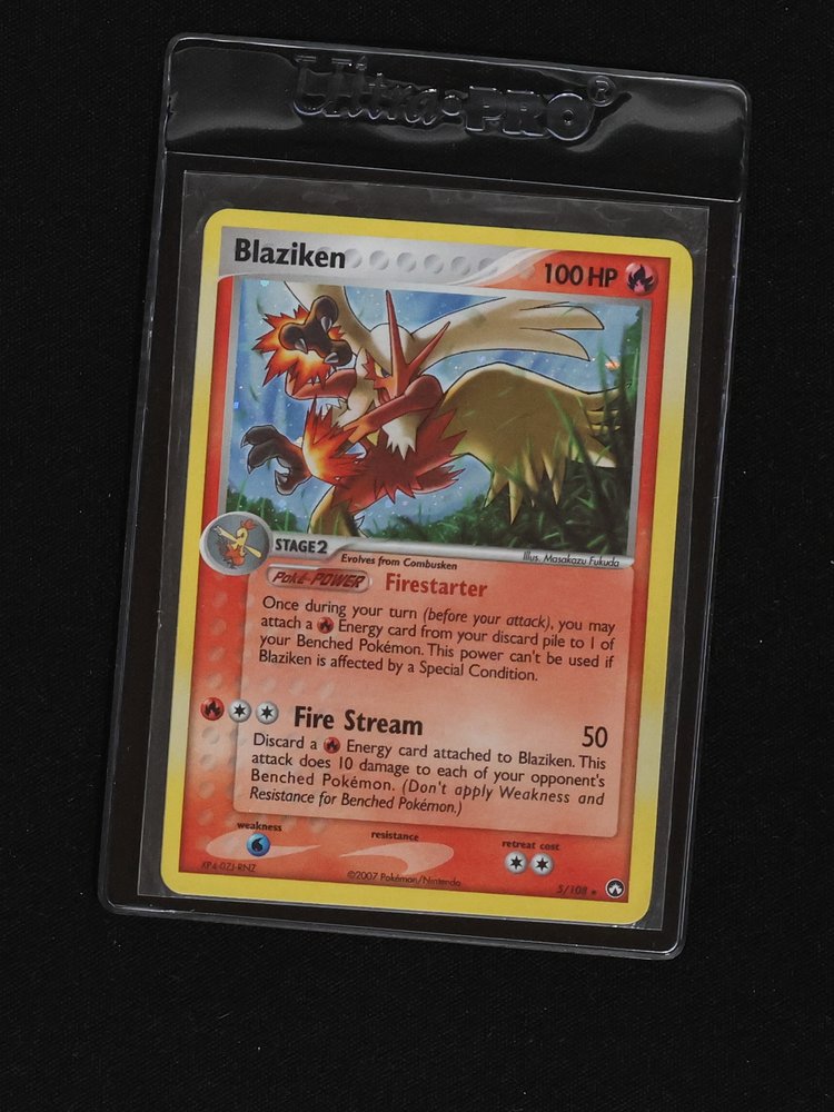 2007 Pokemon EX Power Keepers #5 Blaziken — front