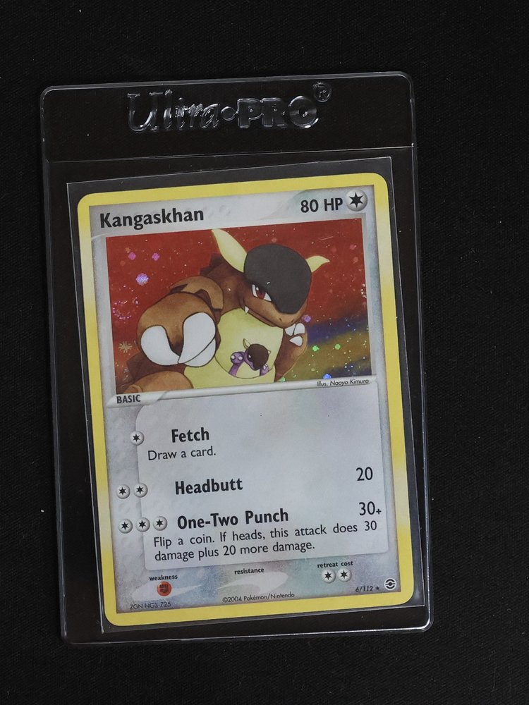 2004 Pokémon EX FireRed & LeafGreen #6 Kangaskhan — front