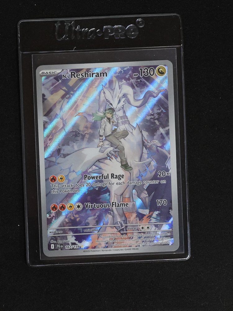 2025 Pokémon #167 N's Reshiram — front