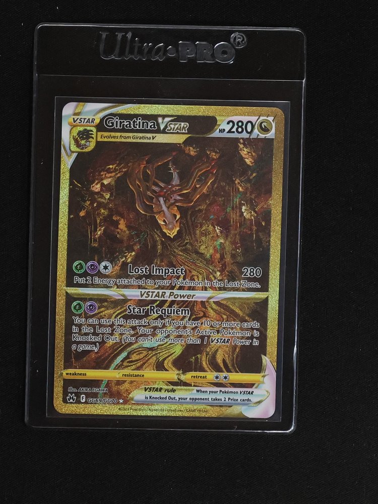 2023 Pokémon Giratina VSTAR GG69/GG70 Crown Zenith — front