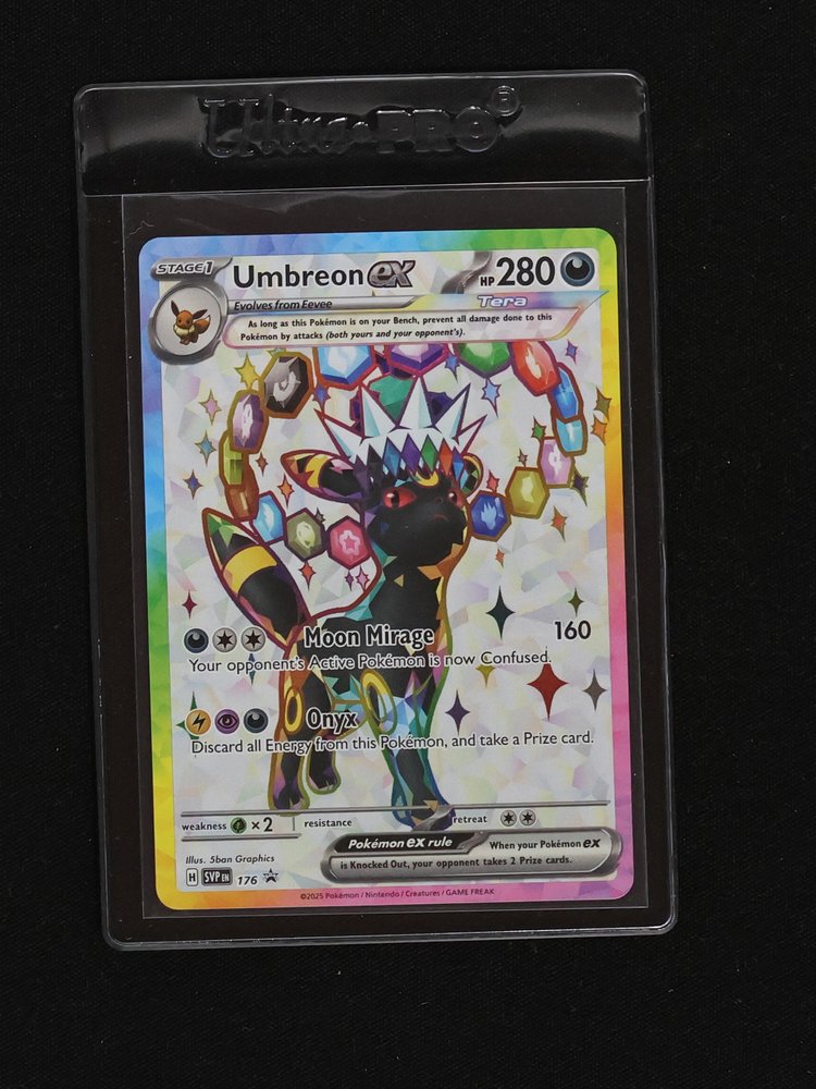 2025 Pokemon SVP #176 Umbreon ex — front