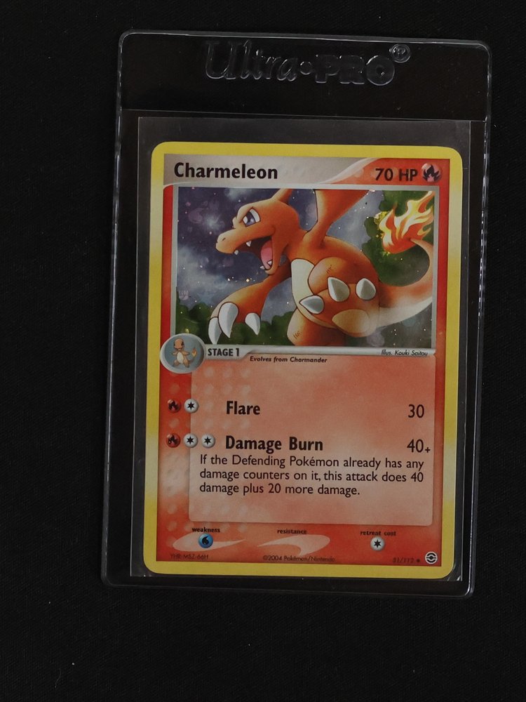 2004 Pokémon EX FireRed & LeafGreen #31 Charmeleon — front