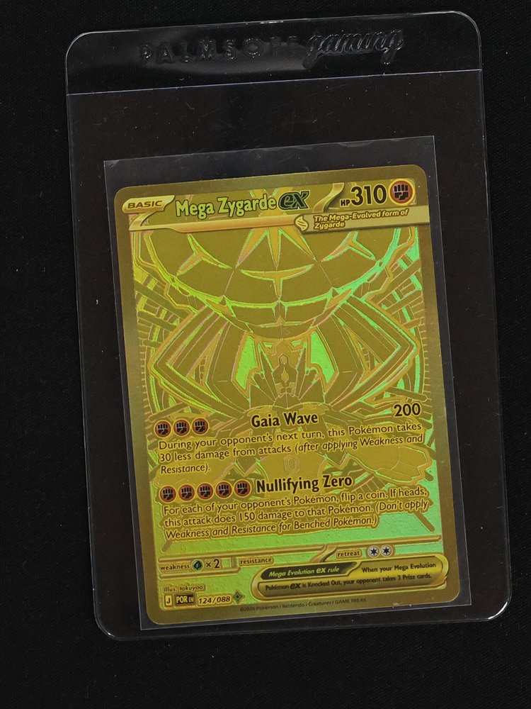 2026 Pokémon Perfect Order #124 Mega Zygarde EX — front