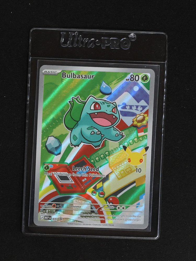 2026 Pokémon #037 Bulbasaur — front