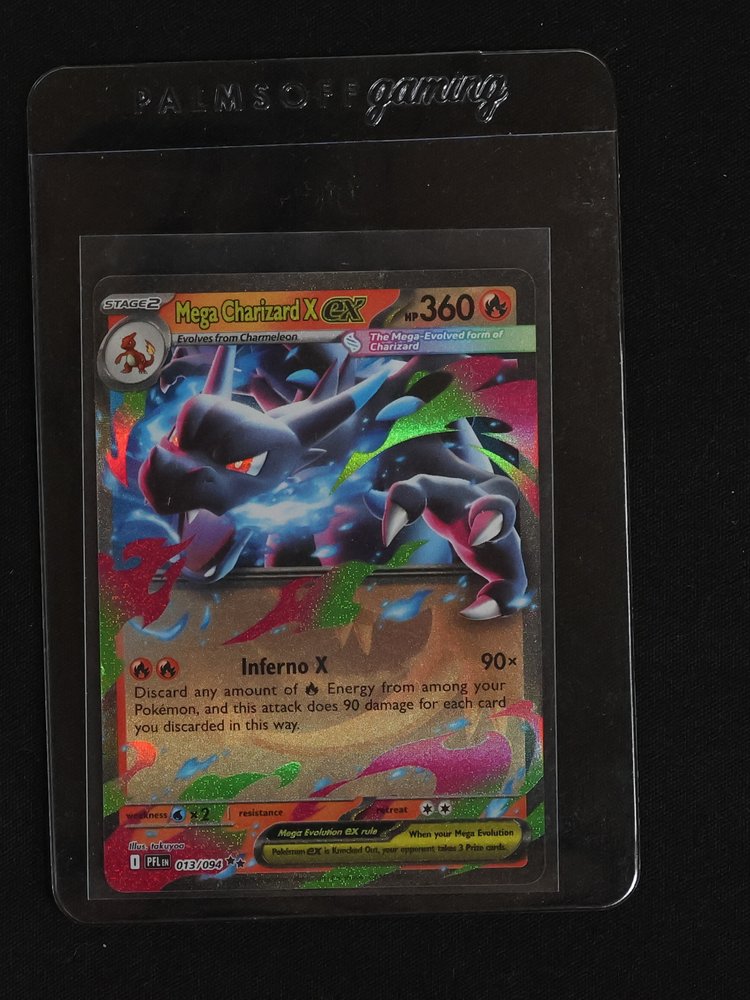 2025 Pokémon ex 013/094 Mega Charizard X — front