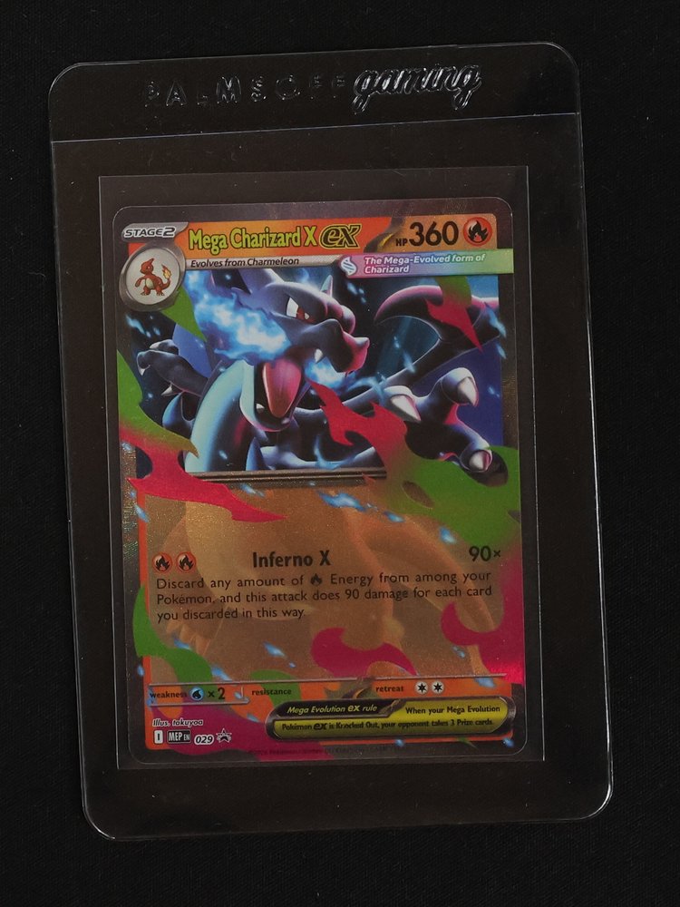 Mega Charizard X ex Black Star Promo #29 — front
