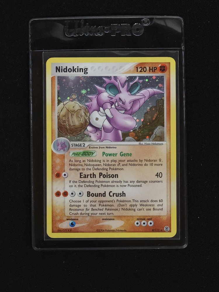 2004 EX FireRed & LeafGreen #8 Nidoking — front