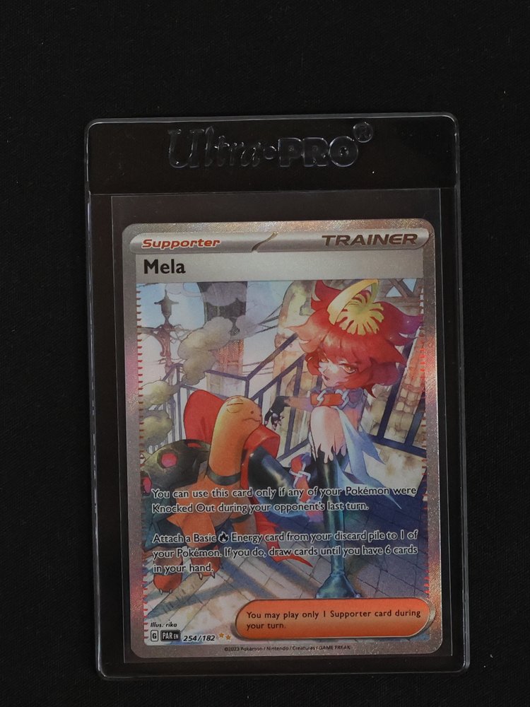 2023 Pokémon Paradox Rift #254 Mela — front