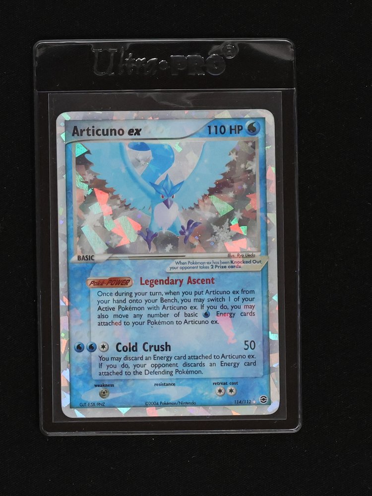 2004 Pokémon FireRed & LeafGreen #114 Articuno ex — front