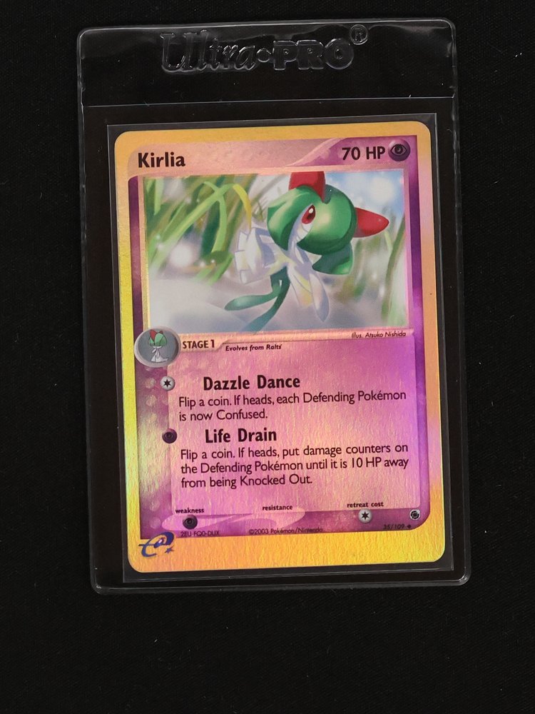 2003 Pokémon EX Ruby & Sapphire #35 Kirlia — front