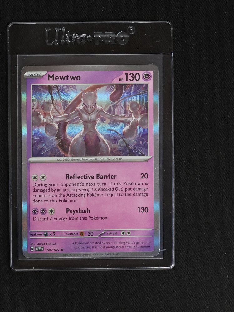 2022 Pokémon Scarlet & Violet 151 #150 Mewtwo — front