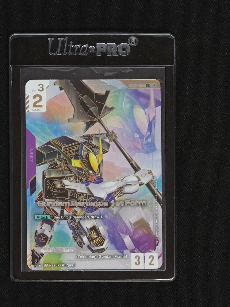 Gundam Card Game 2022 GD02-054 Gundam Barbatos 1st Form LR++ — front