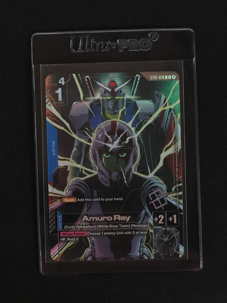 2025 Gundam Card Game ST01-010 Amuro Ray — front
