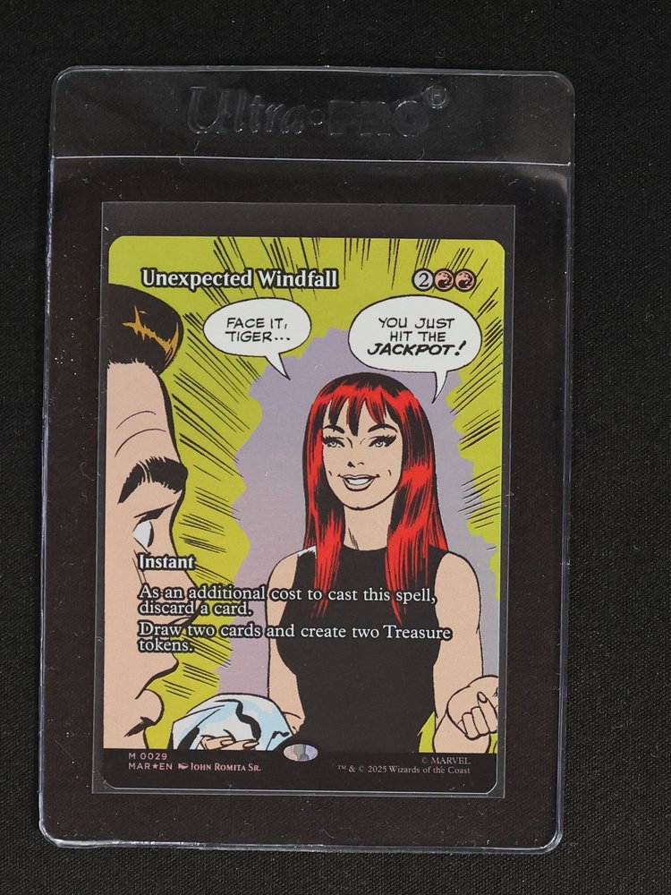 2025 Magic: The Gathering #29 Unexpected Windfall — front