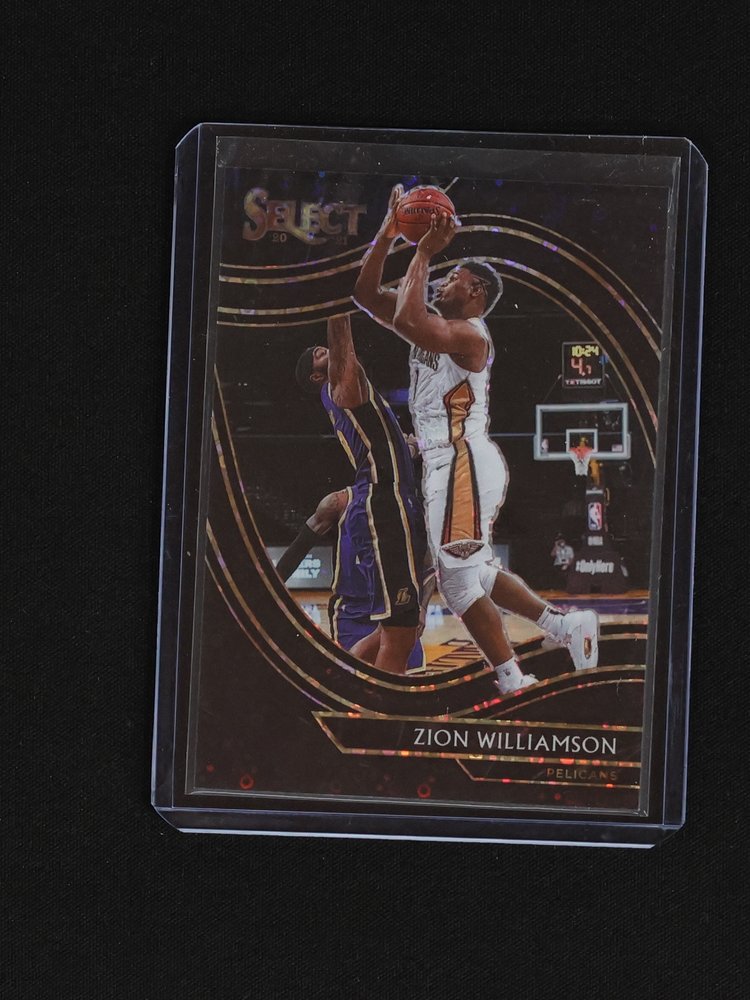 2020-21 Panini Select Courtside #213 Zion Williamson — front