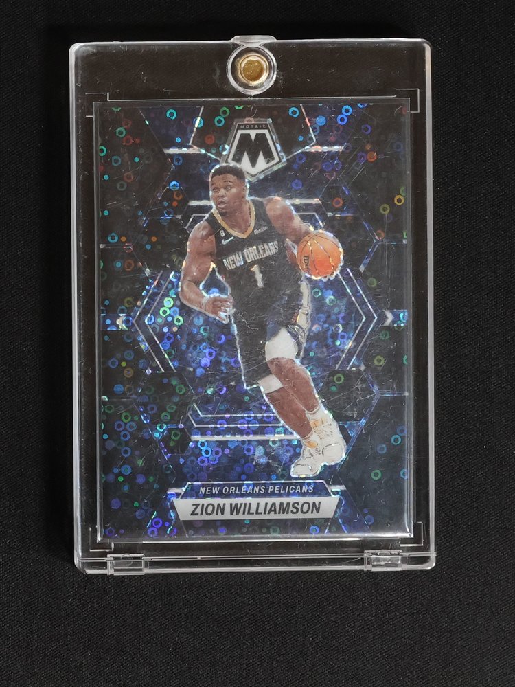 2020-21 Panini Mosaic #49 Zion Williamson — front