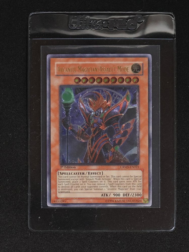 Yu-Gi-Oh! CRMS-EN021 Arcanite Magician/Assault Mode — front