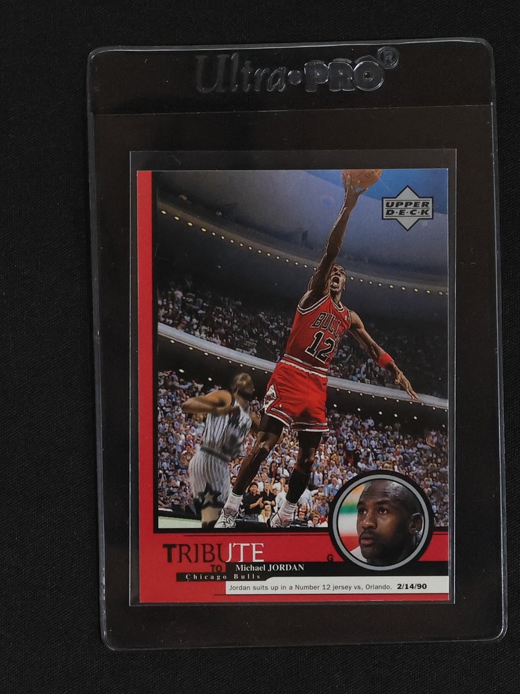 1999 Upper Deck Tribute #16 Michael Jordan — front