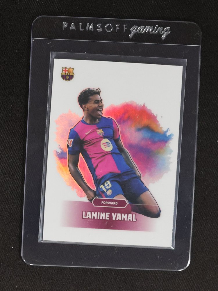 2024 Lamine Yamal FC Barcelona Soccer Card — front