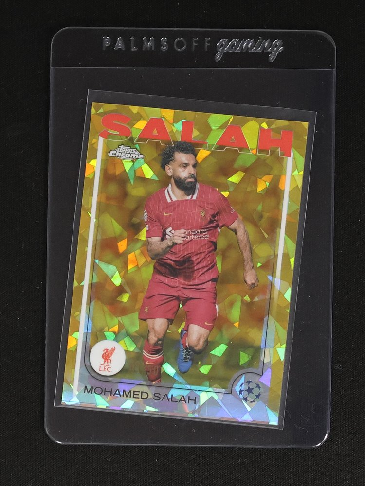 2024-25 Topps Chrome UEFA Club Competitions #87 Mohamed Salah — front