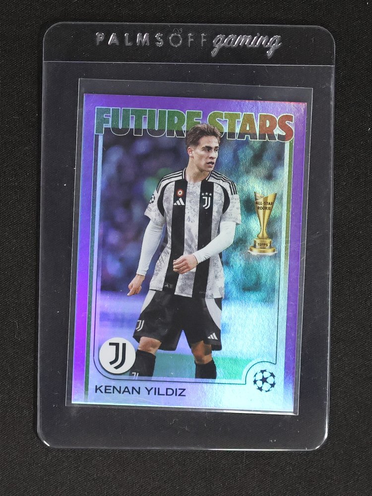 2024-25 Topps UEFA Club Competitions #59 Kenan Yildiz Future Stars — front