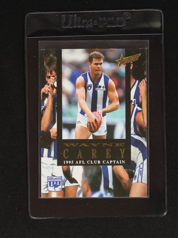 1995 Select Wayne Carey 1995 AFL Club Captain — front