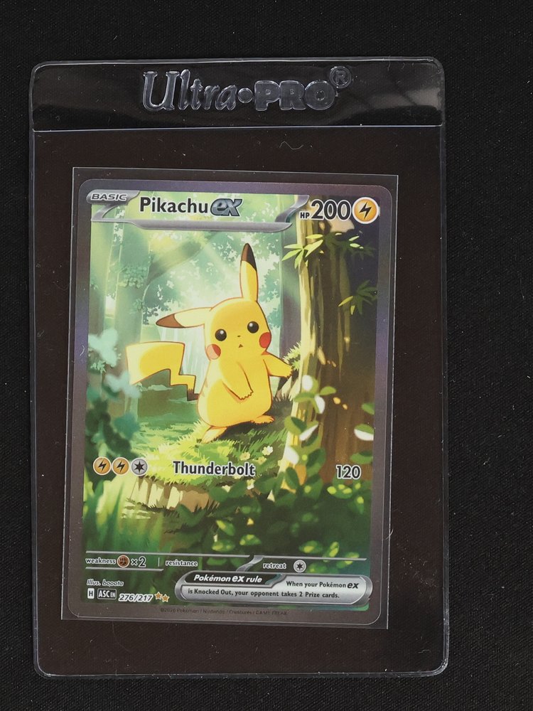 2022 Pokémon Scarlet & Violet Ascended Heroes #276 Pikachu ex — front