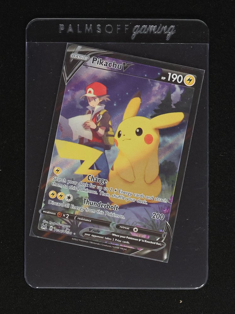 2022 Pokémon Pikachu V TG16/TG30 Ryota Murayama — front