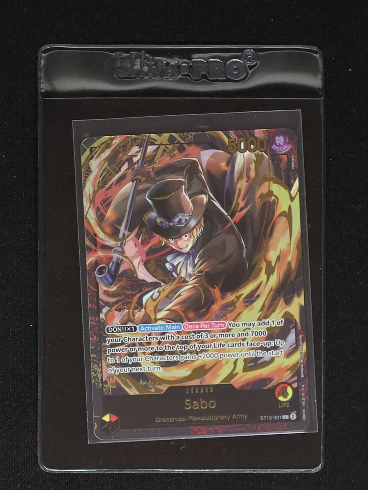One Piece TCG ST13-001 Sabo — front