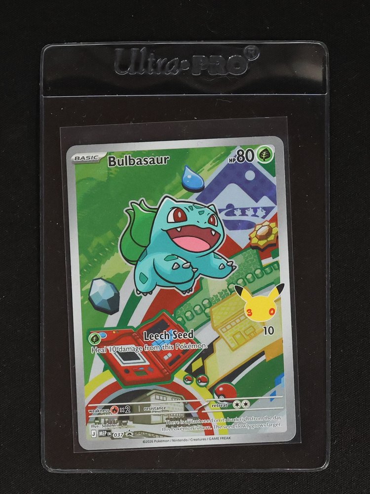 2026 Pokémon MEP #037 Bulbasaur — front