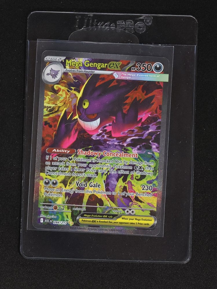 2022 Pokémon TCG Ascended Heroes #284 Mega Gengar EX — front