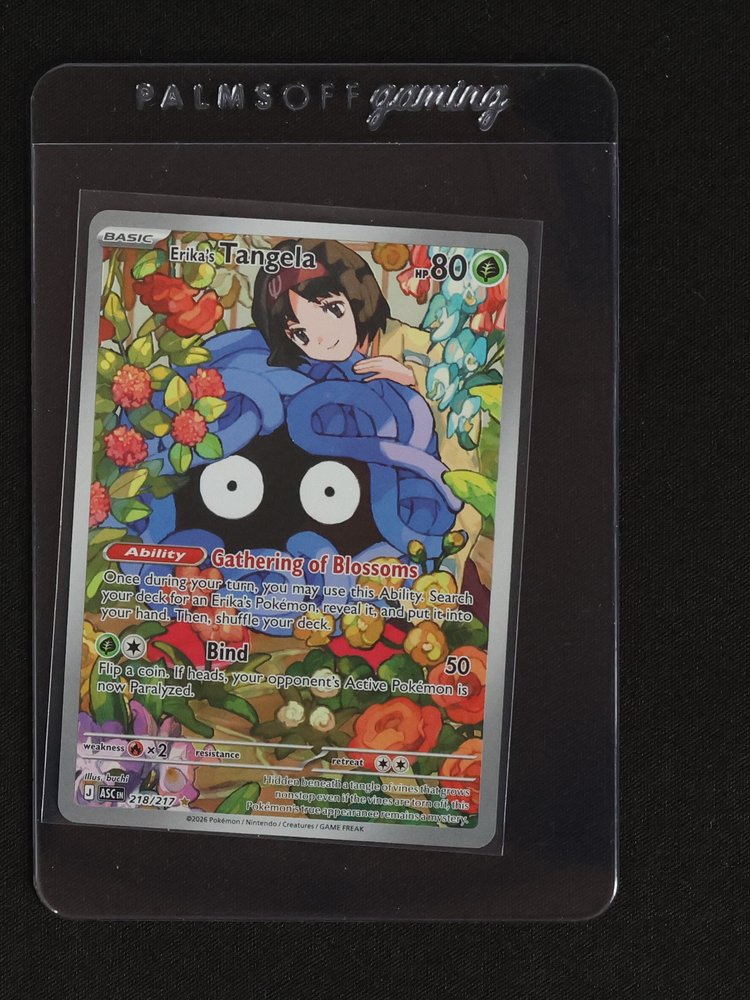 2026 Pokémon #218 Erika's Tangela — front