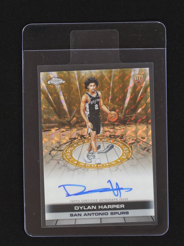 2025-26 Topps Chrome #TAIR-DH Dylan Harper — front