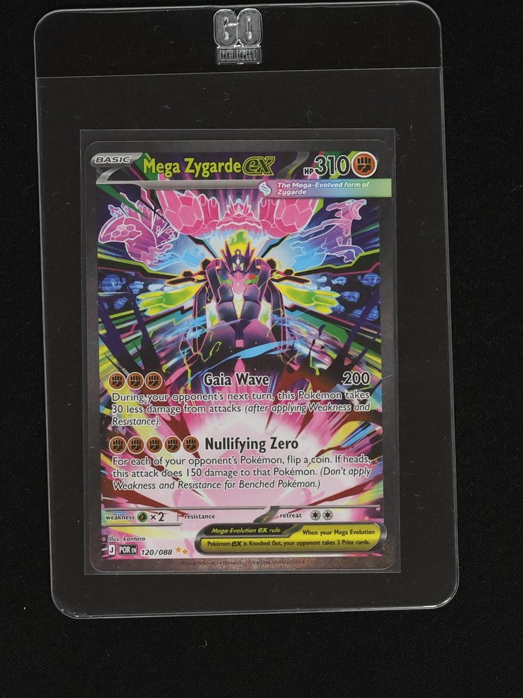 Pokémon Mega Zygarde EX 120/088 — front