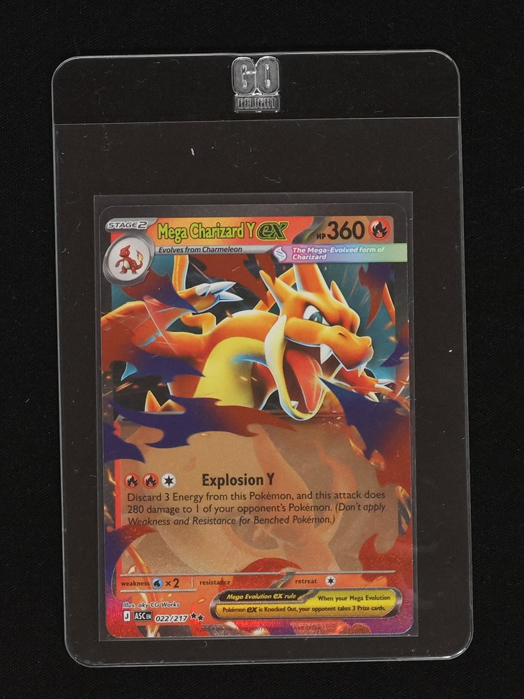 2026 Pokémon Mega Charizard Y ex #022 Ascended Heroes — front