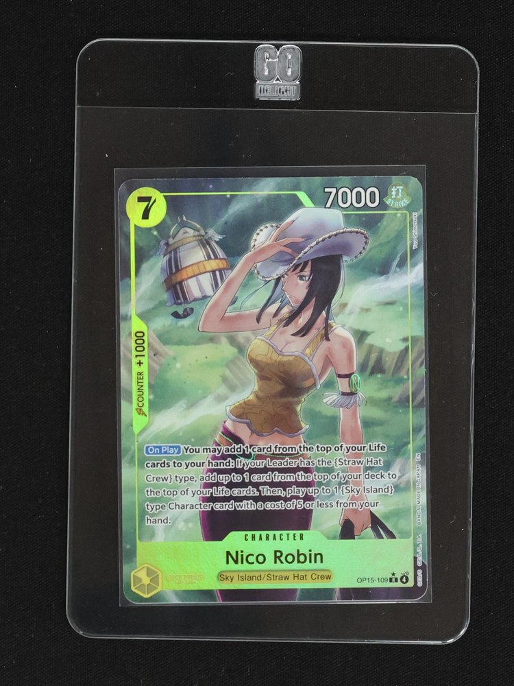 2022 One Piece Card Game OP15-109 Nico Robin — front