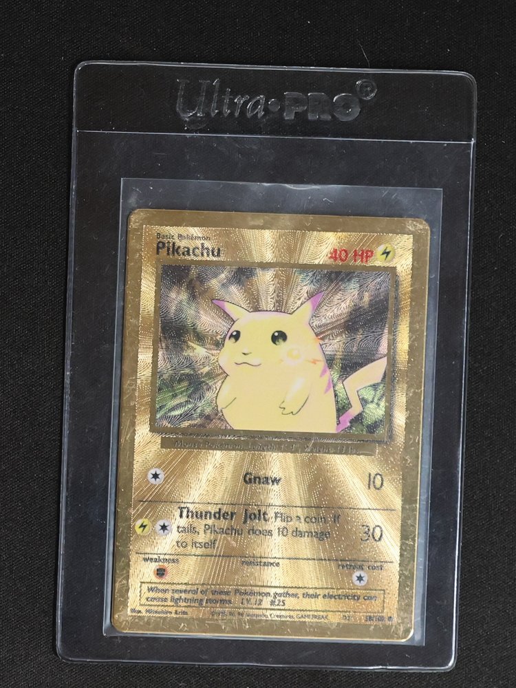 1999 Pokémon #58 Pikachu — front