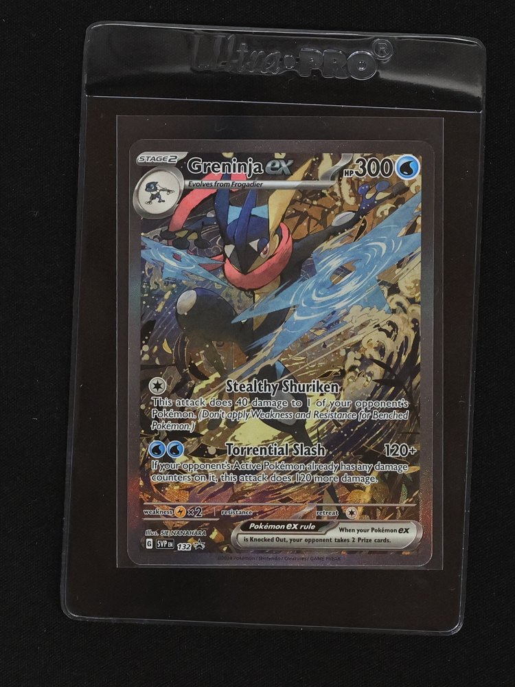 2024 Pokémon TCG #132 Greninja ex — front