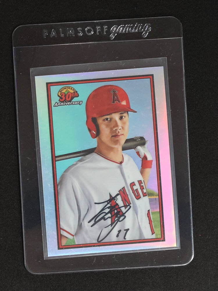 2019 Bowman 1989 Bowman Baseball 30th Anniversary Chrome Shohei Ohtani #B30-SO — front