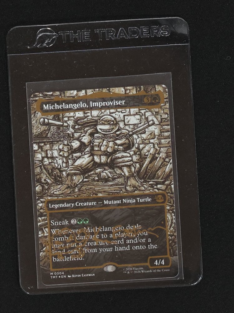 2026 Wizards of the Coast Michelangelo, Improviser #M0304 — front