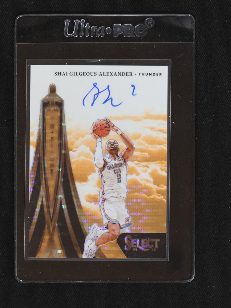 2024-25 Panini Select #36 Shai Gilgeous-Alexander — front
