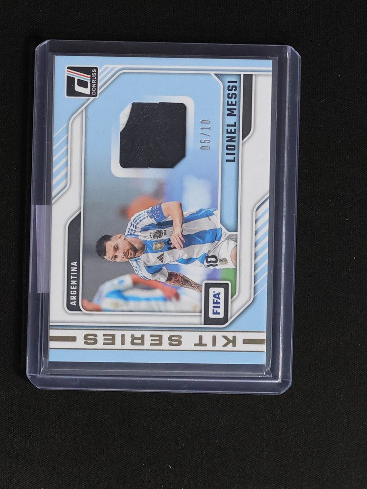 2024-25 Panini Donruss #KS-LM Lionel Messi Kit Series Patch — front