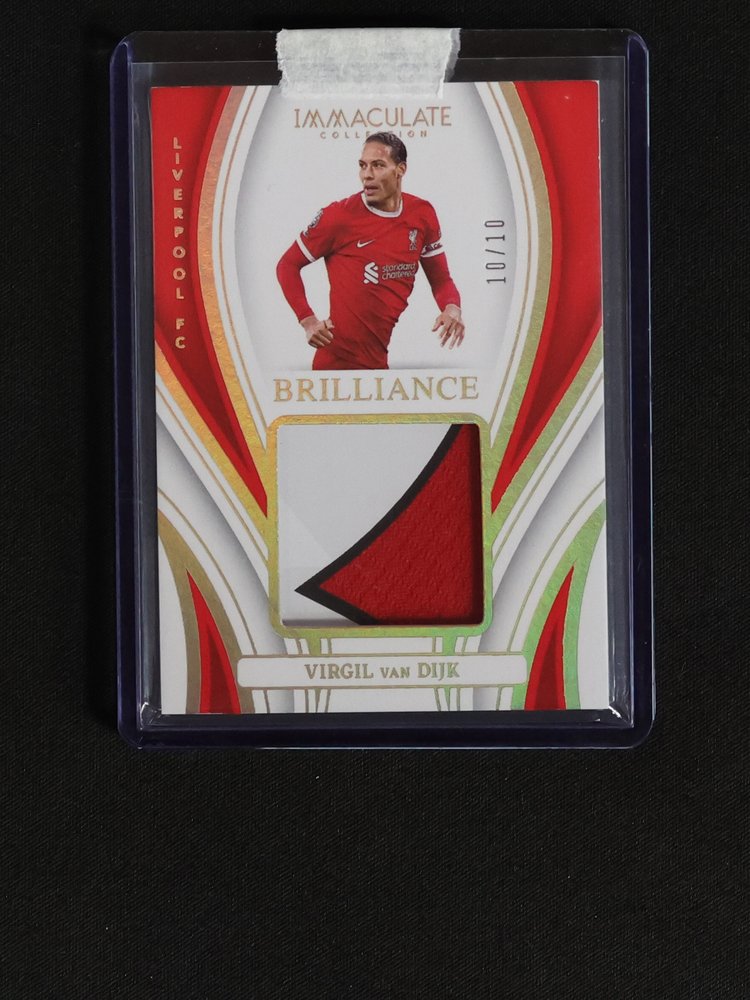 2023 Panini Immaculate Collection Brilliance Virgil van Dijk — front